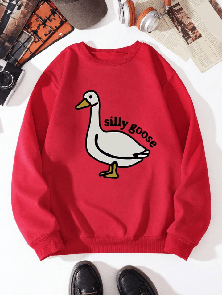 Silly Goose Sweatshirt - Luca Mancini