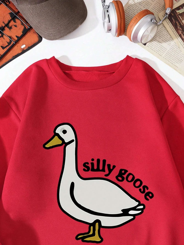 Silly Goose Sweatshirt - Luca Mancini