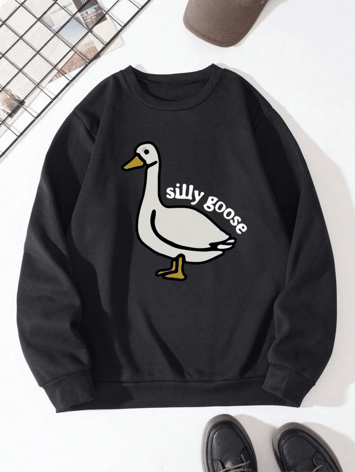 Silly Goose Sweatshirt - Luca Mancini