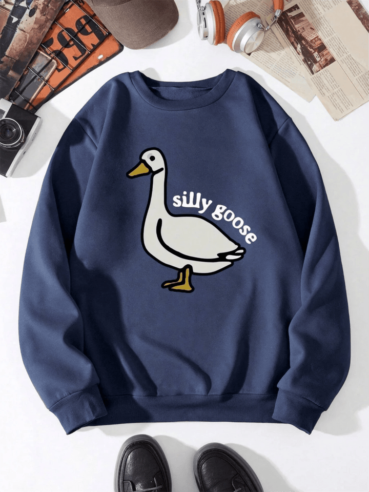 Silly Goose Sweatshirt - Luca Mancini