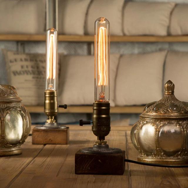 Vintage Bulb Table Lamp - Luca Mancini