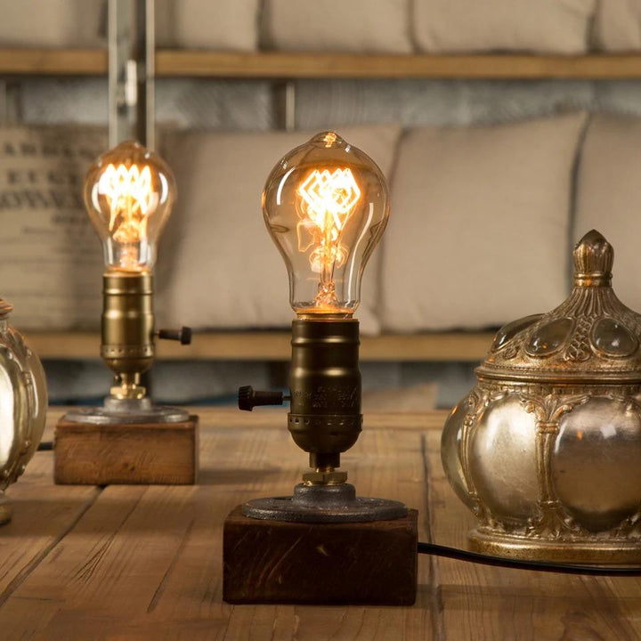 Vintage Bulb Table Lamp - Luca Mancini