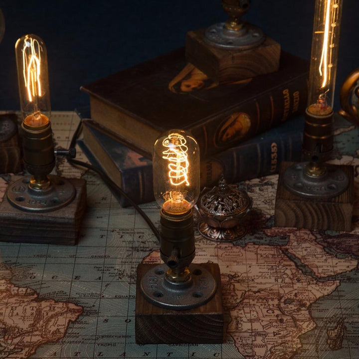Vintage Bulb Table Lamp - Luca Mancini