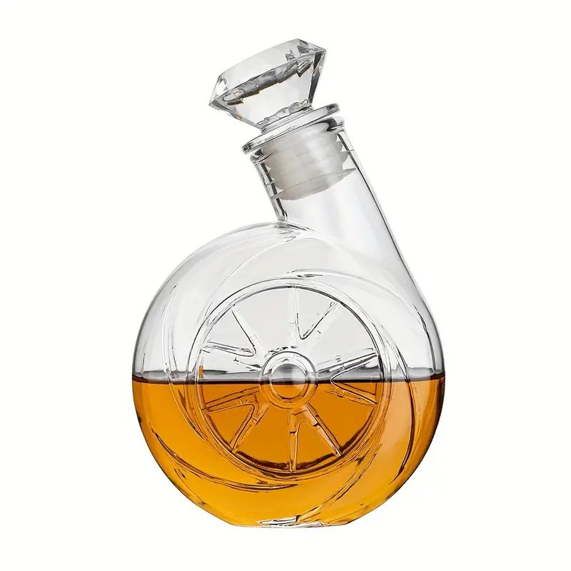 Whirlwind Crystal Decanter - Luca Mancini