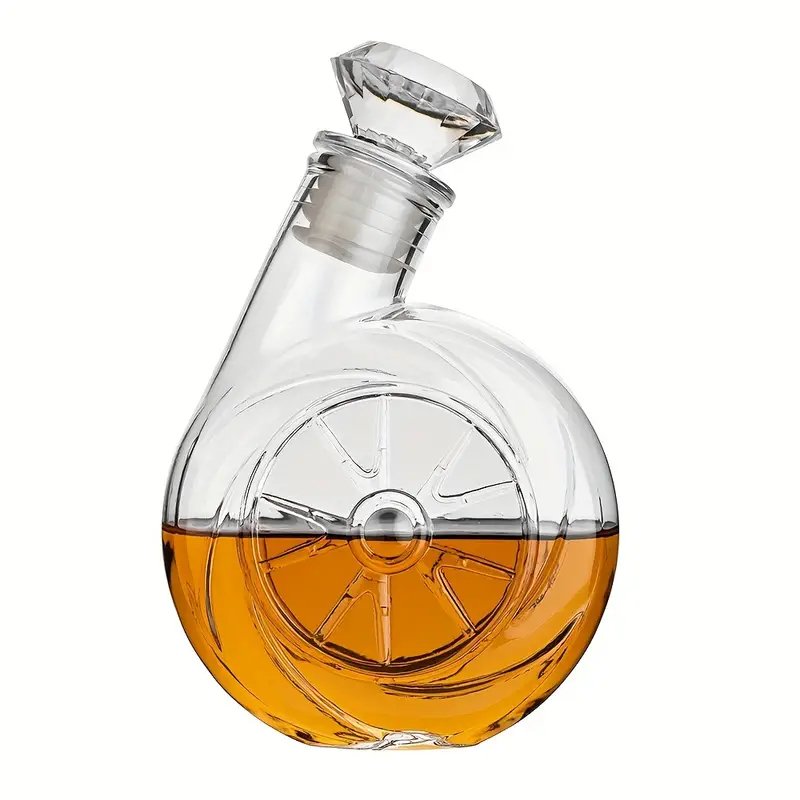 Whirlwind Crystal Decanter - Luca Mancini