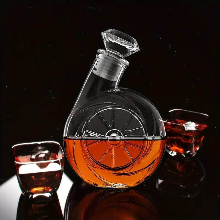 Whirlwind Crystal Decanter - Luca Mancini