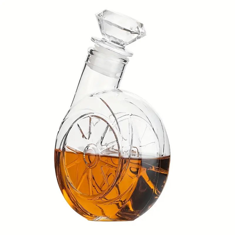 Whirlwind Crystal Decanter - Luca Mancini